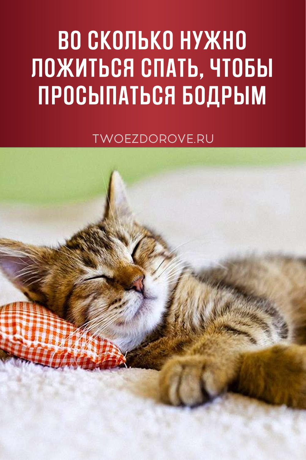 Во сколько нужно ложиться спать, чтобы просыпаться бодрым