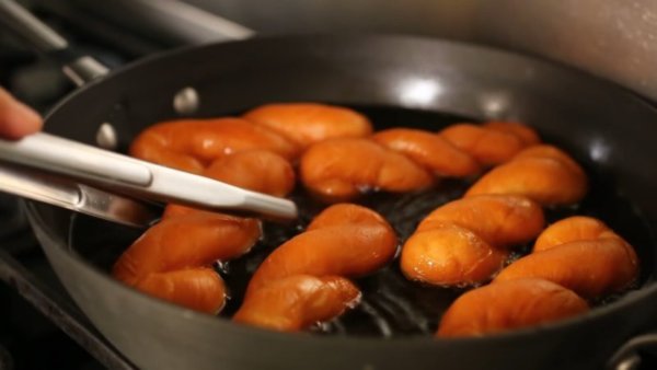 Закрученные корейские пончики: сведут с ума каждого, кто их пробует