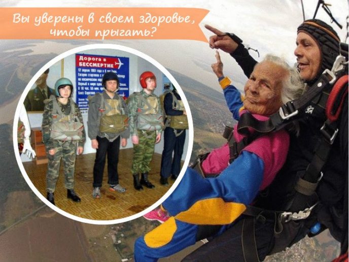 Нужны ли парашюты тем, кто путешествует в самолете?
