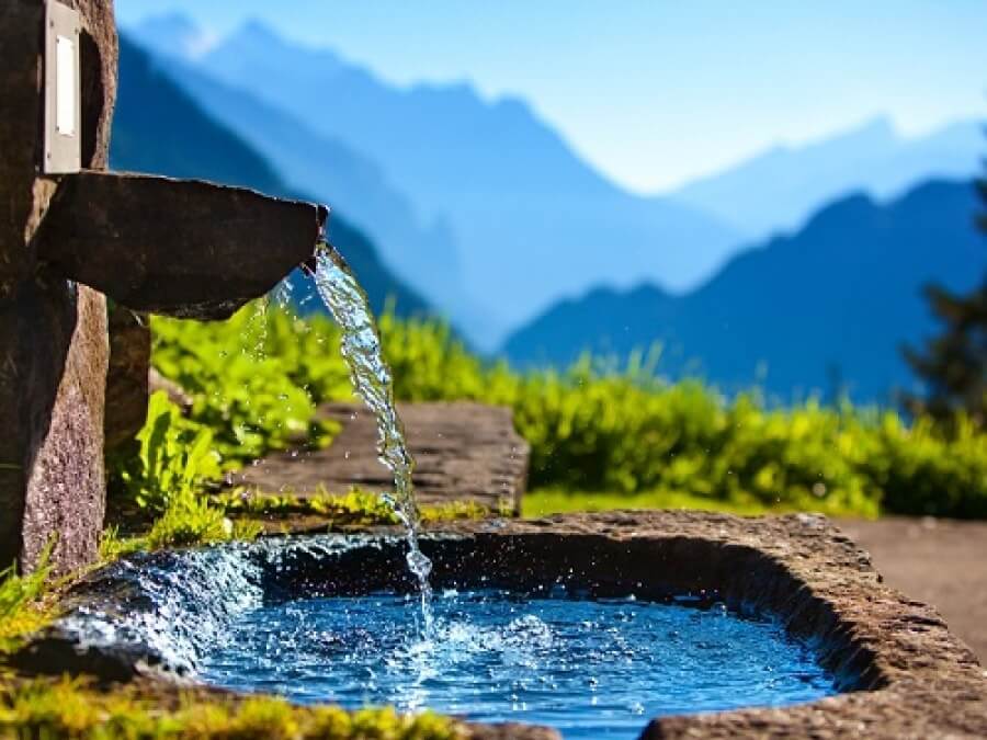 Самой чистой считается родниковая вода