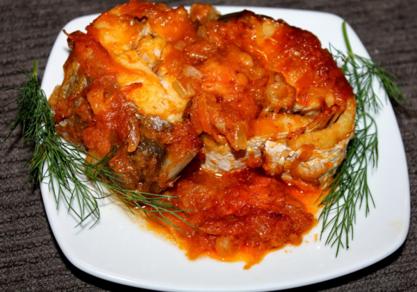 Вкусная рыба.