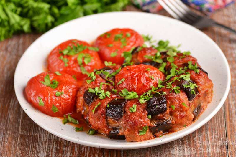 Секрет очень вкусных фаршированных баклажанов