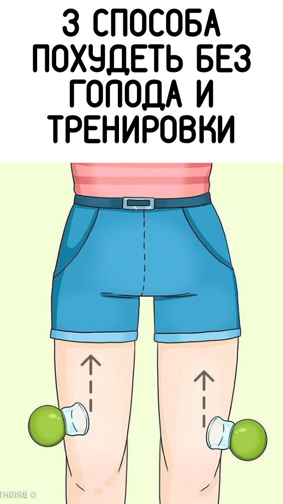 3 способа похудеть без голода и тренировки