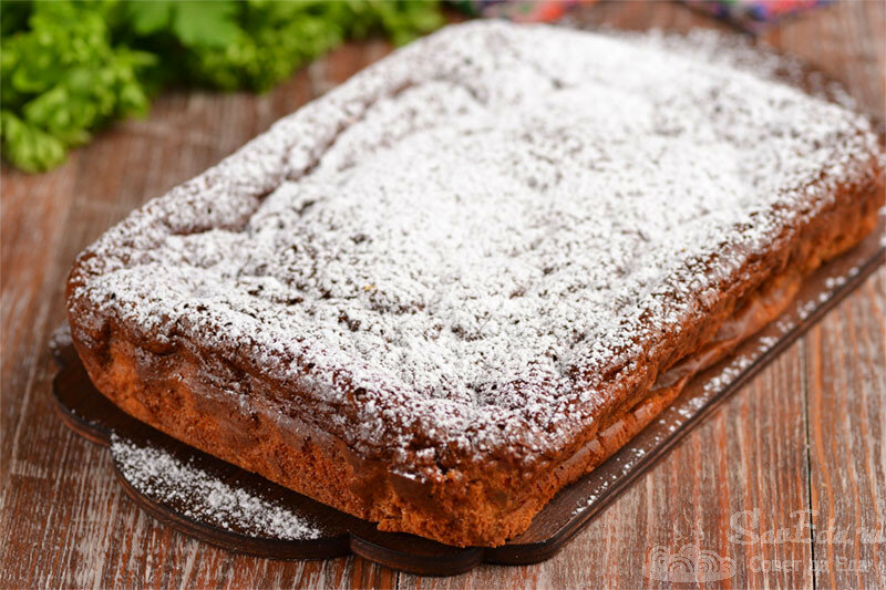 Пеку пирог без муки и из 2 продуктов. Только сгущенка и яйца! Показываю, что получается