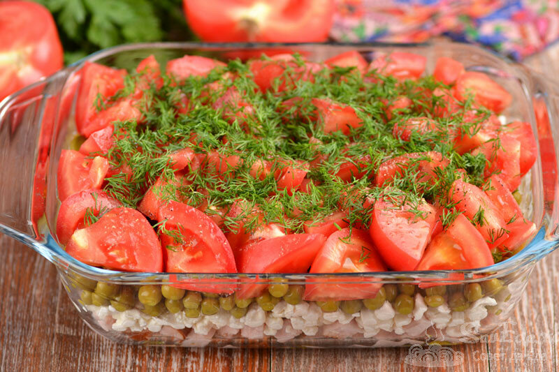 Готовлю салат с творогом за несколько минут. Отличный вкус, простые продукты и без майонеза