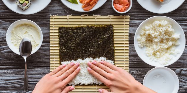 Нори В каких продуктах содержится йод: нори