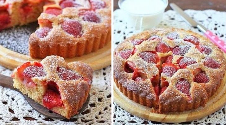 Итальянский клубничный Тарт — самый ароматный вкуснейший пирог Итальянский клубничный Тарт — самый ароматный вкуснейший пирог