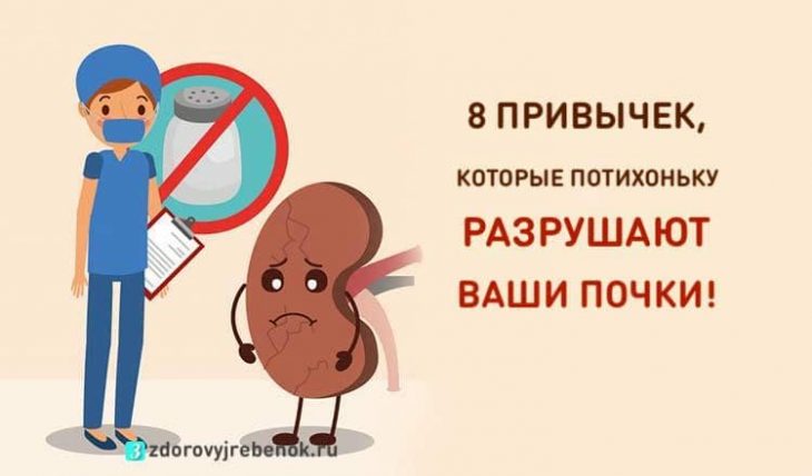 8 привычек, которые потихоньку разрушают ваши почки 8 привычек, которые потихоньку разрушают ваши почки