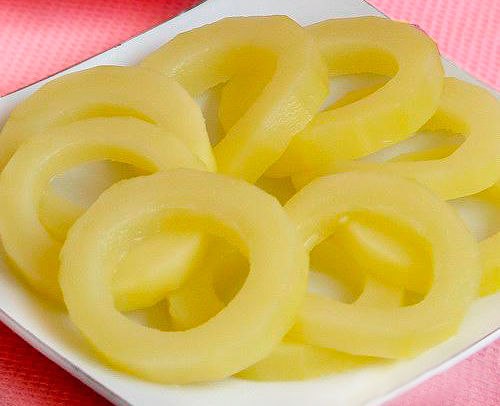 Ананасы из кабачков