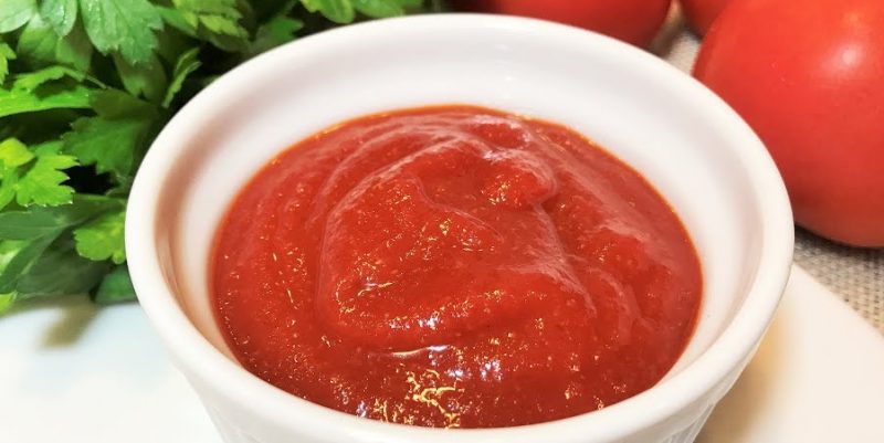 4 рецепта вкусного домашнего кетчупа из свежих помидоров