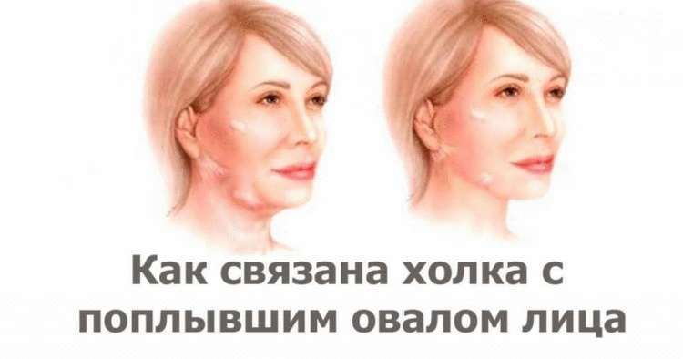 Почему со временем меняется овал лица