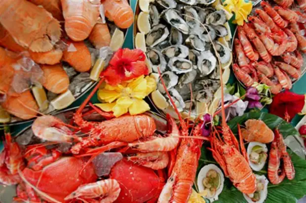 Морепродукты полезнее фруктов