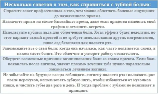 Действительно ли народные средства помогают от зубной боли