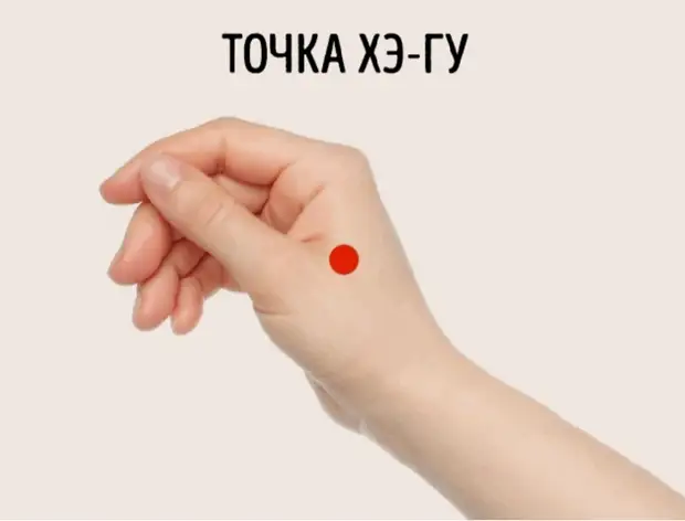 5 точек для омоложения организма