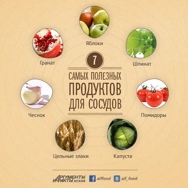 6 правил питания для здоровых сосудов и обзор продуктов для их укрепления и очищения