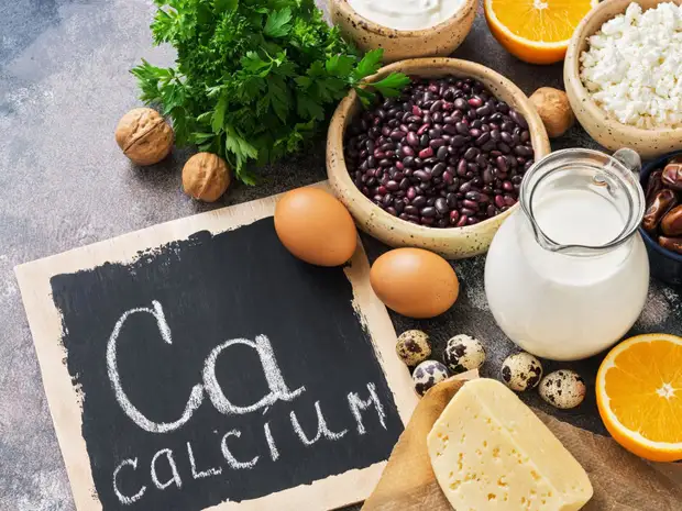 Продукты с высоким содержанием кальция